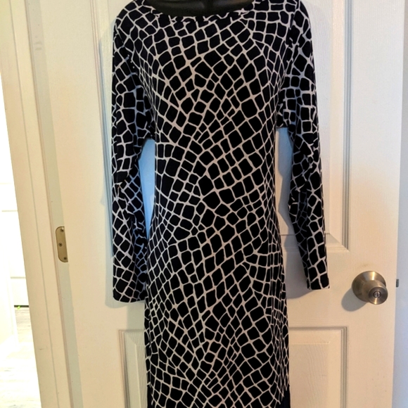 MICHAEL Michael Kors Dresses & Skirts - Michael. Michael Kors dark blue & white dress NWOT